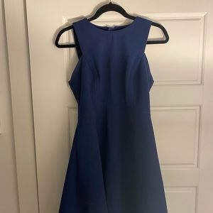 BANANA REPUBLIC navy blue high-low dress